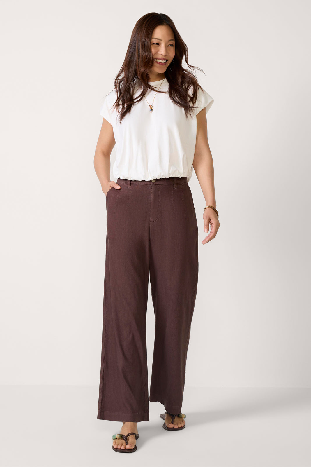 Meg Linen Wide Leg
