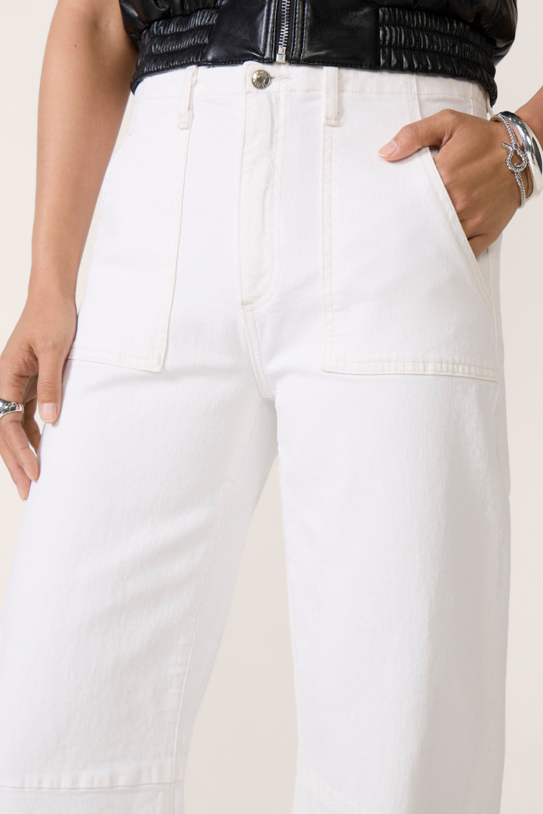 imperf Clean Denim 白36サイズ imperf Clean Denim 白36サイズ Clean