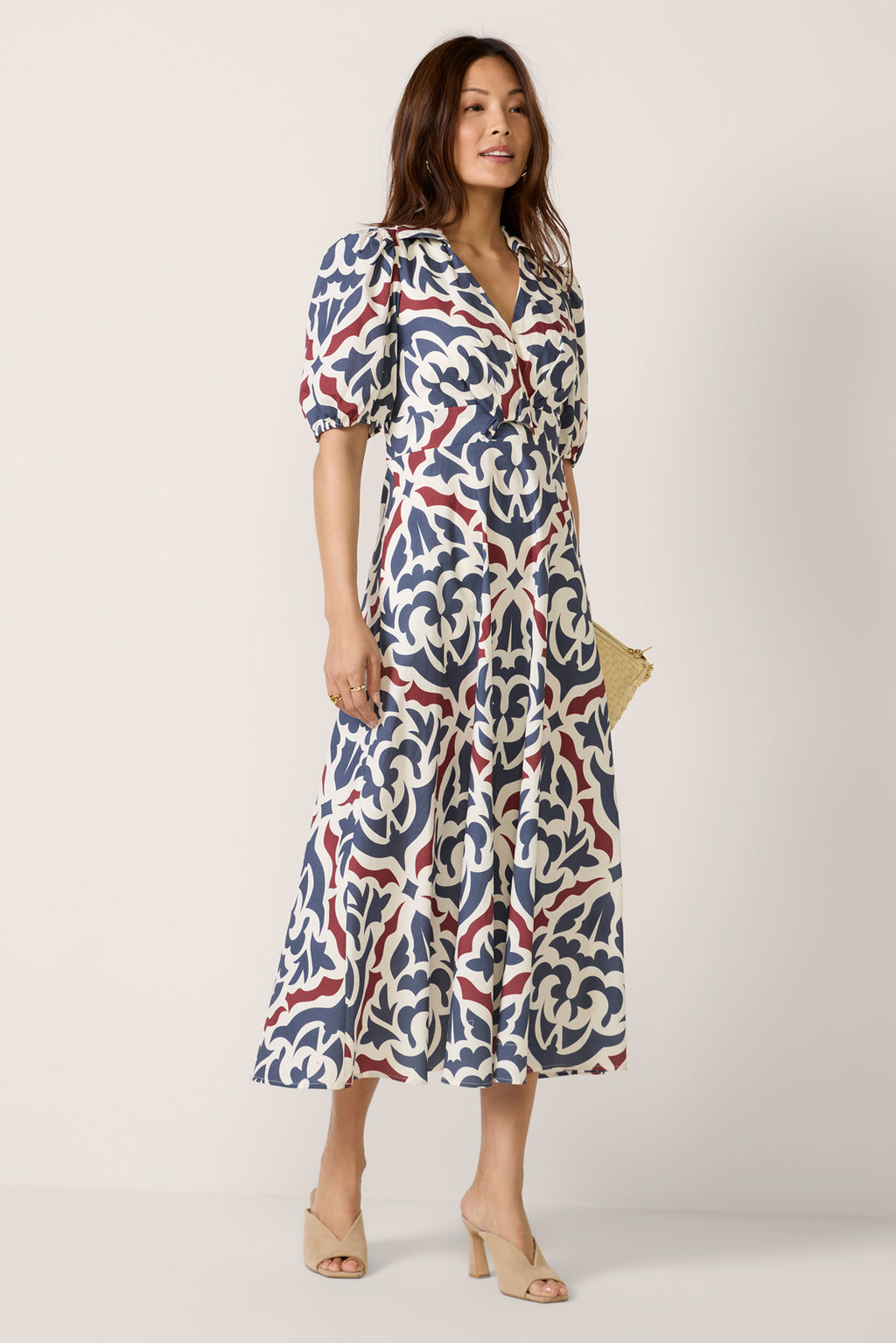 knee length dresses for ladies Laurel Midi Dress