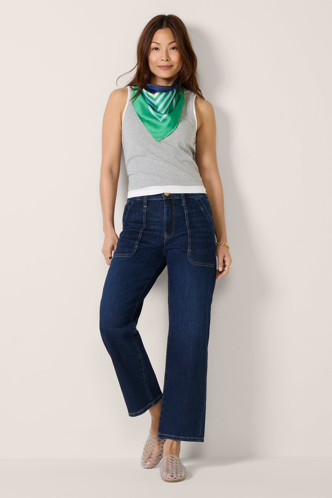 Avery Pork Chop Pocket Straight Jean