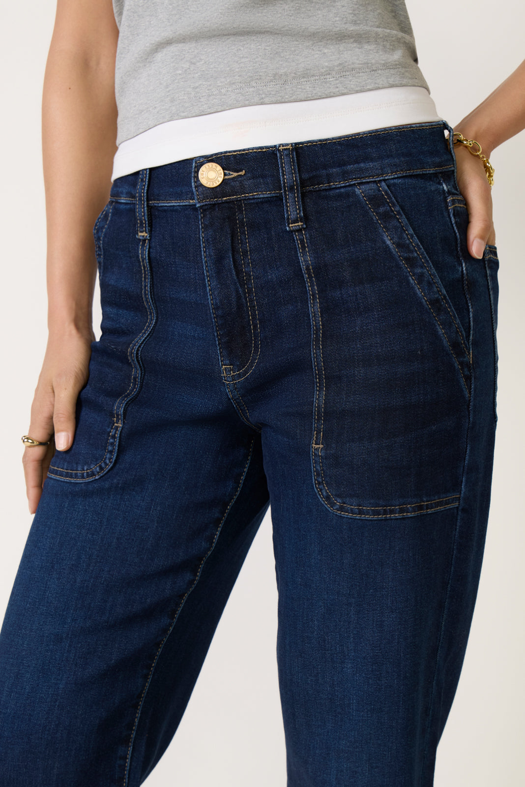 Avery Pork Chop Pocket Straight Jean