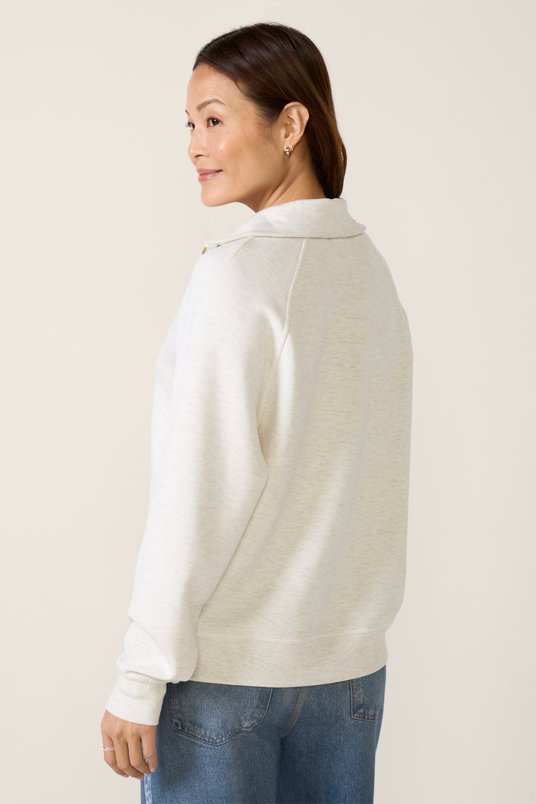 Selene Half Zip Sweat