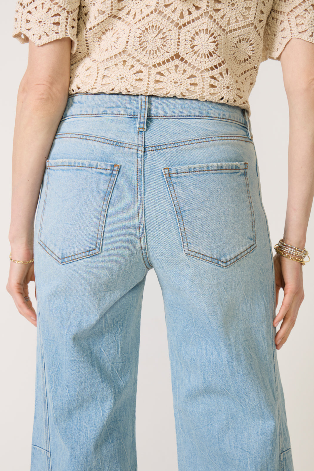 Meg Wide Leg w Side Panel