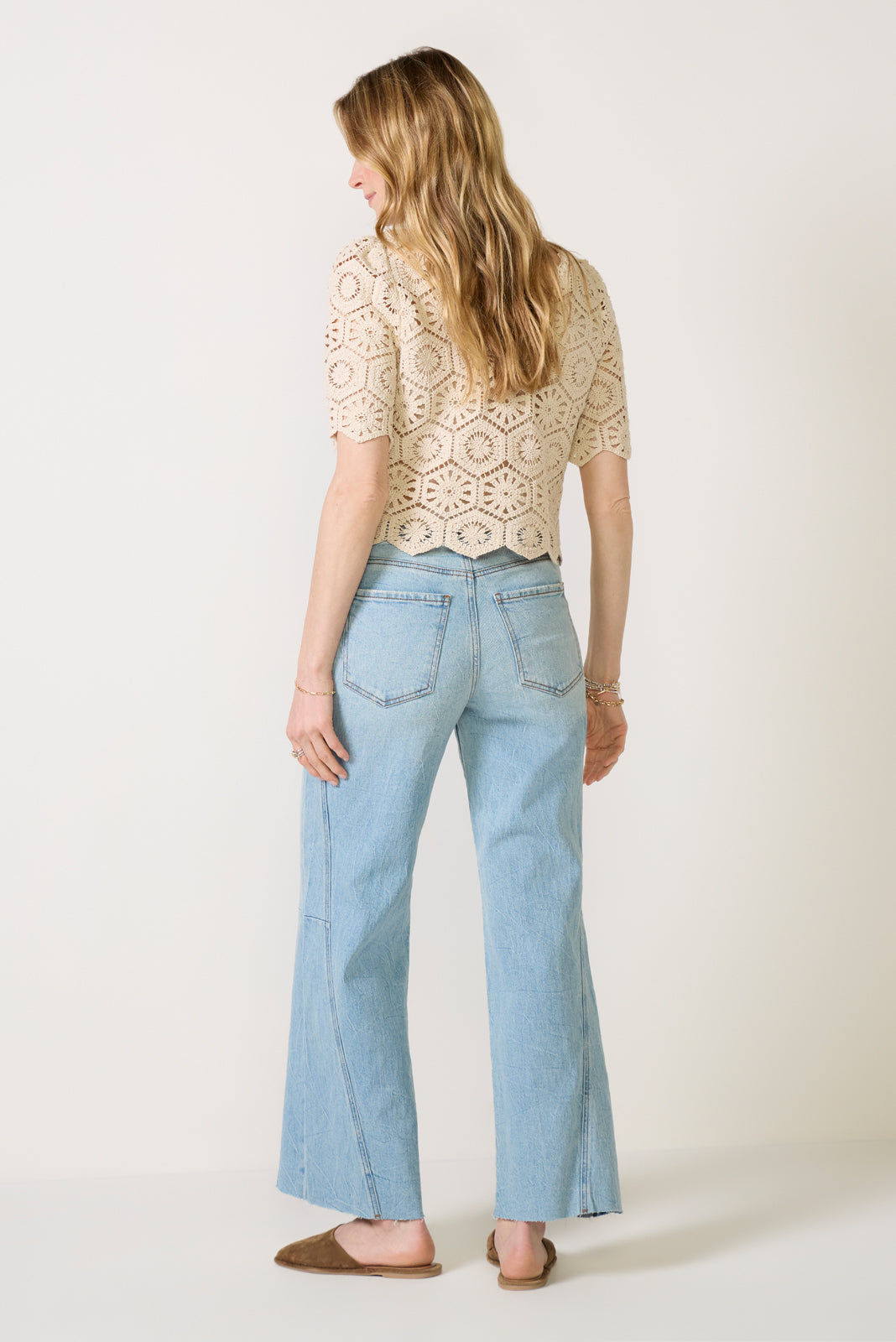 Meg Wide Leg w Side Panel