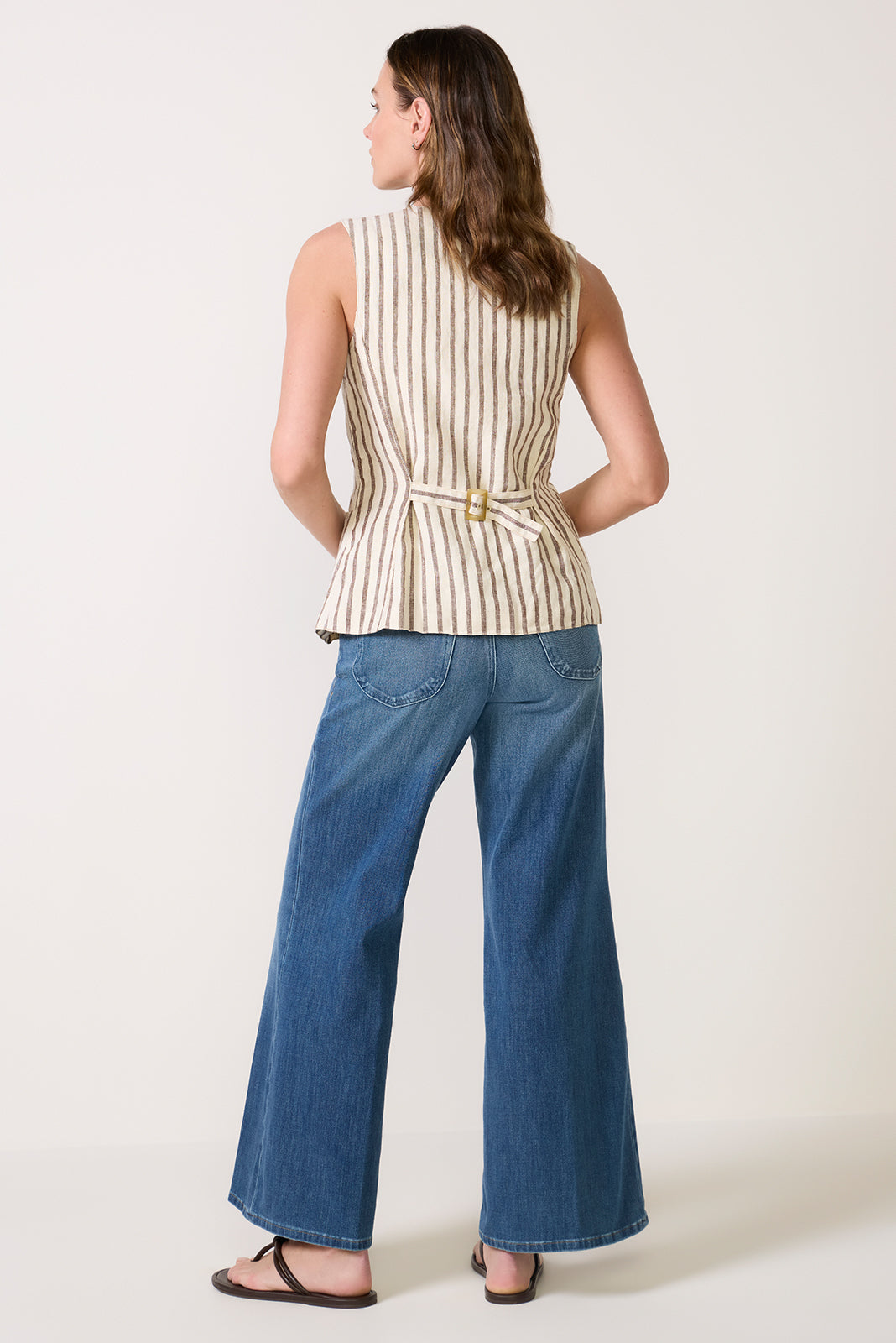 Good Waist Palazzo Ankle Jean