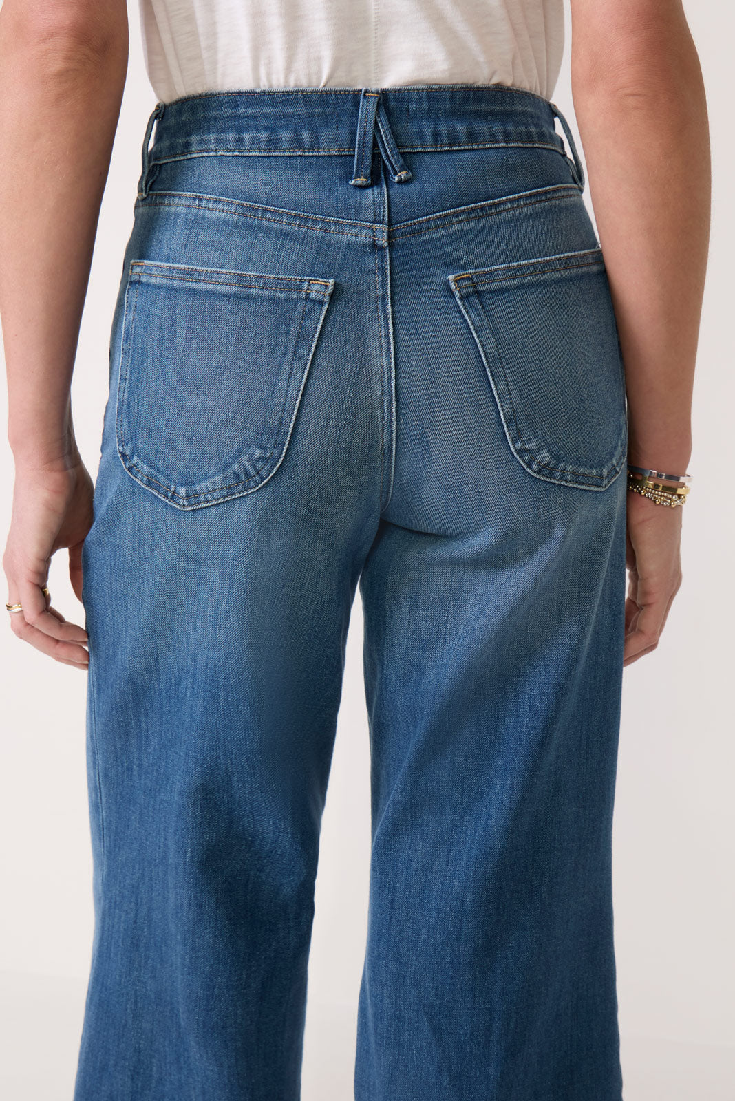 Good Waist Palazzo Ankle Jean