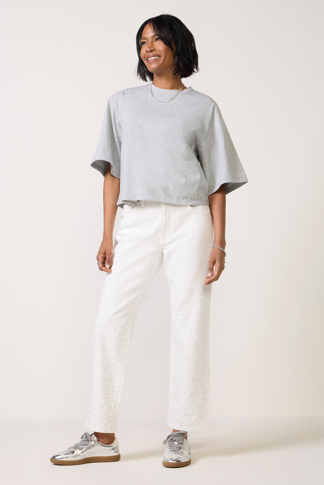 Good Icon Straight Cropped Jean