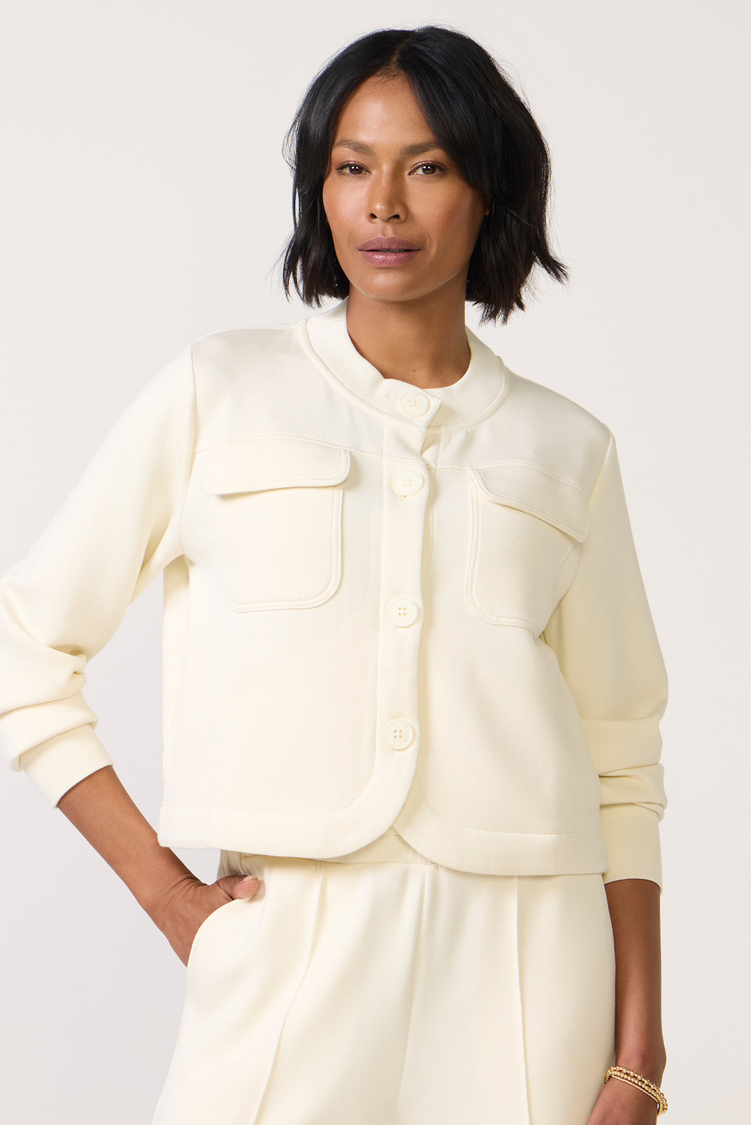 Hartwell Button Through Sweat