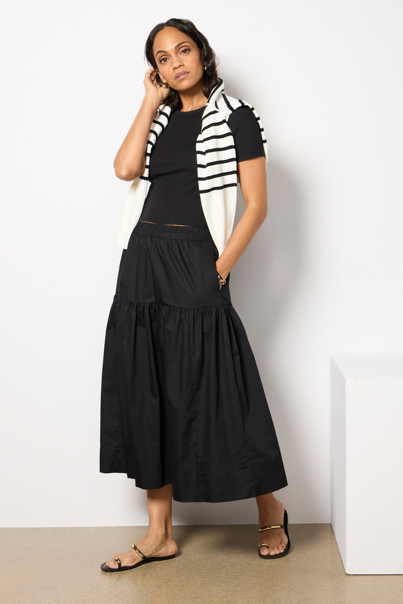 The Emmeline Prairie Skirt - White main image 0