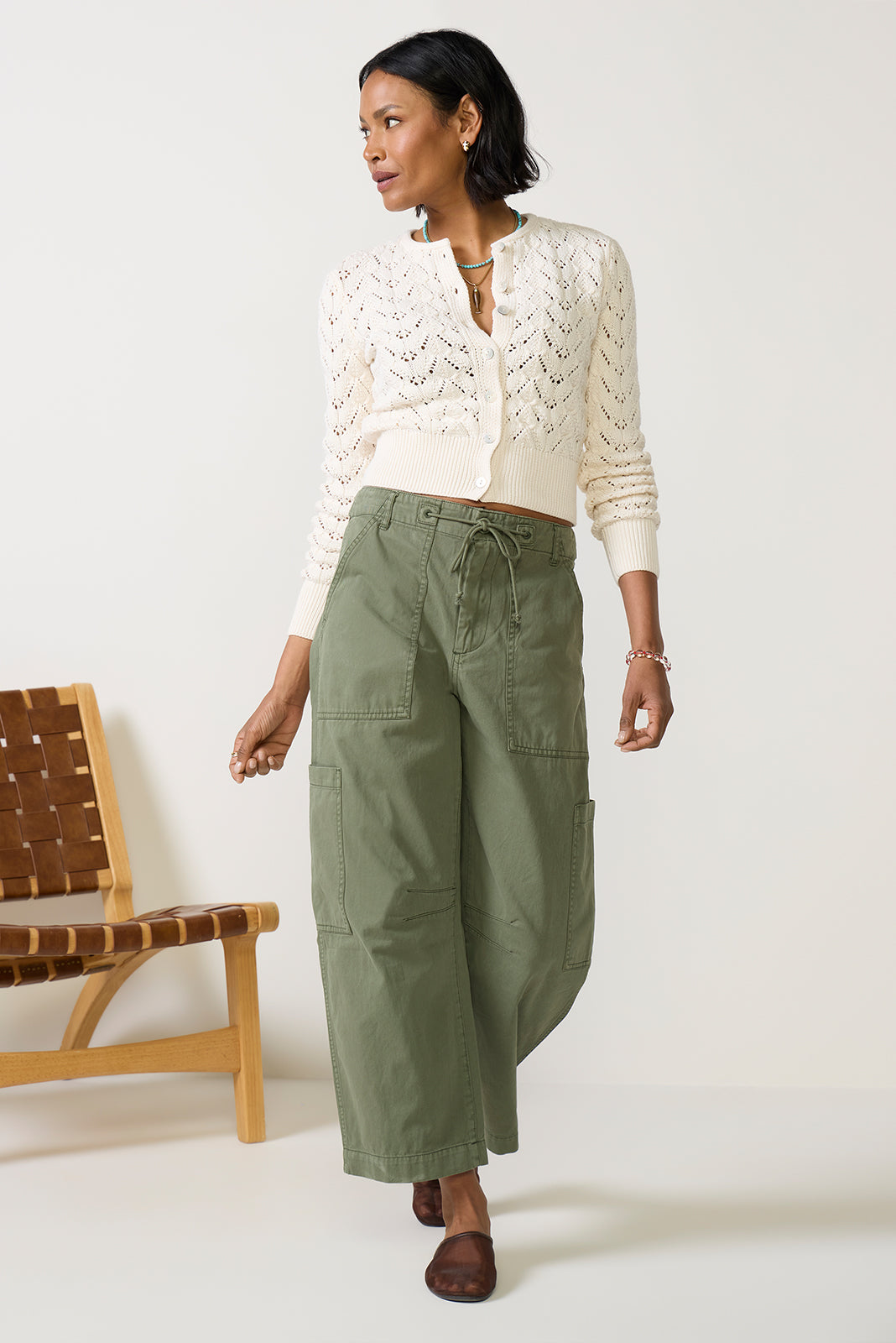 Pretty In Pointelle Cardigan