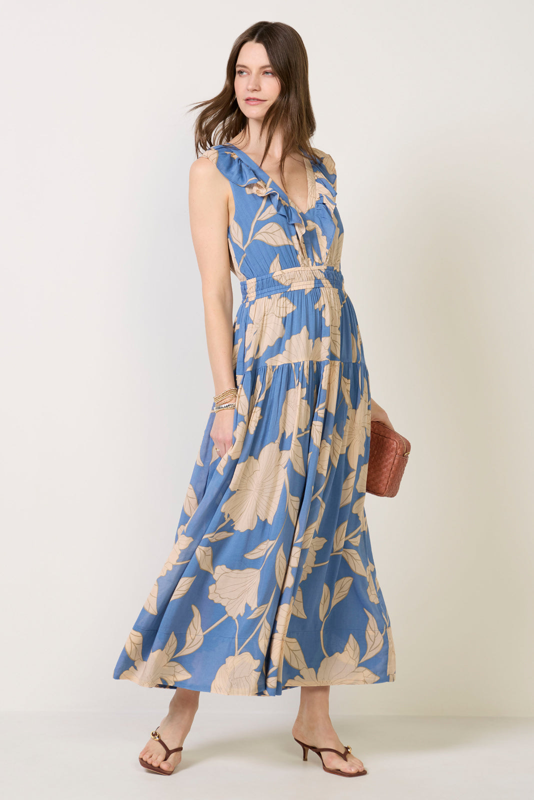 Malene Bloom Floral Maxi Dress