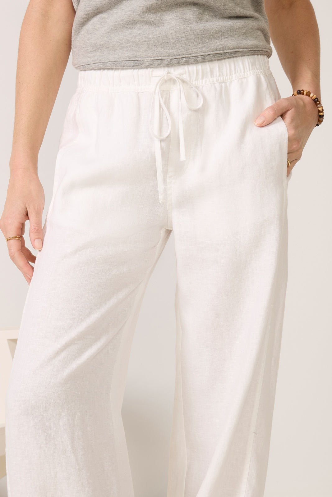 Melody Micro Linen Balloon Pant