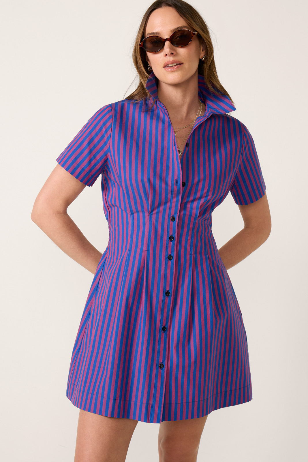 mini shirt dress Delaney Mini Shirt Dress