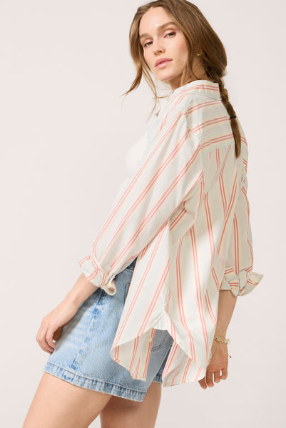 elsa woven shirt dress Elsa Woven Shirt Maxi Dress - Olive
