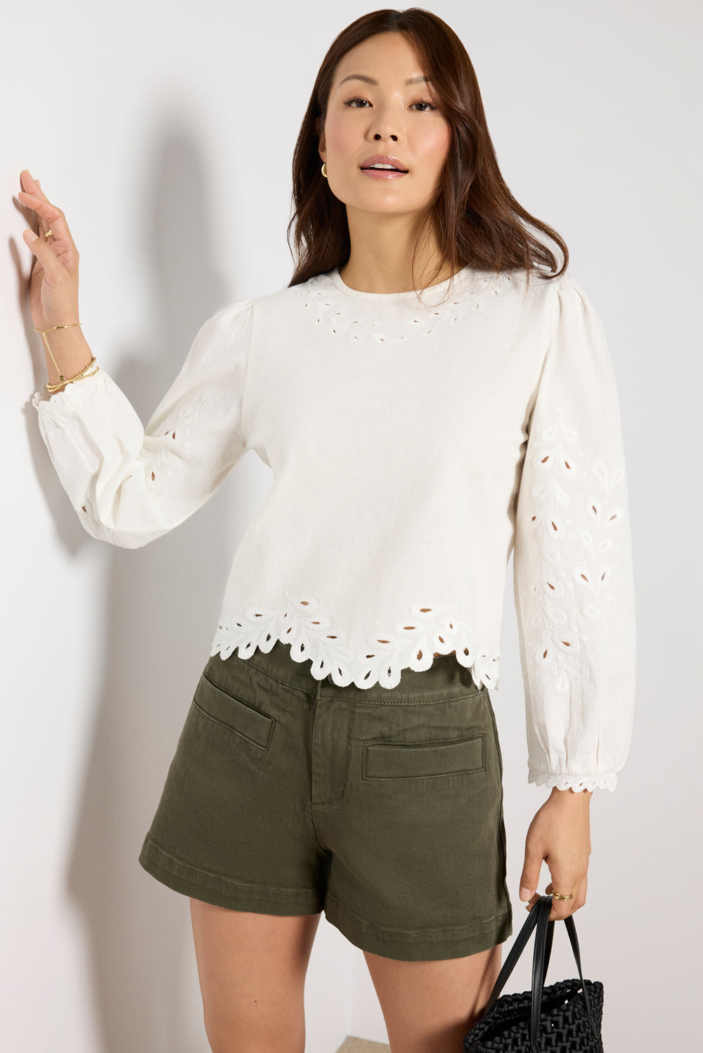 Emelia Cap Sleeve Top main image 1