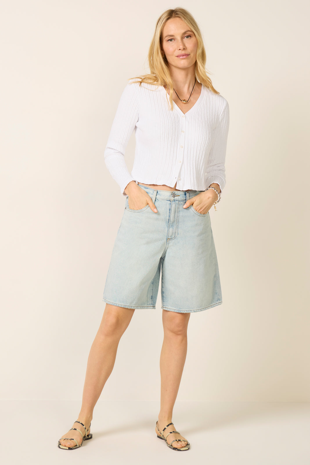 Variegated Stripe Cardigan