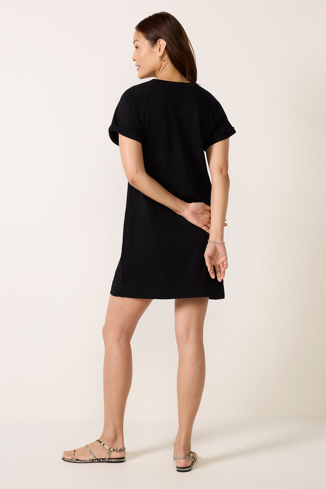 PERFECTWHITETEE Women's Laurie Dress, Size XL, Black