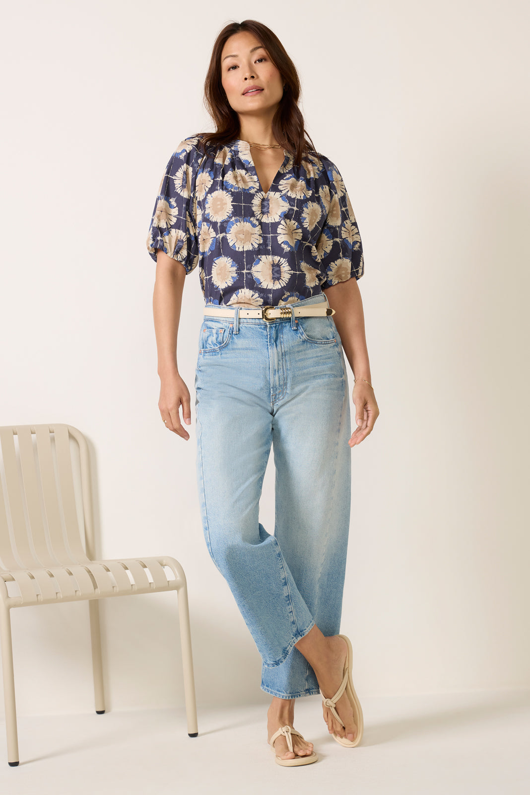 Kellen Dye Effect Blouse