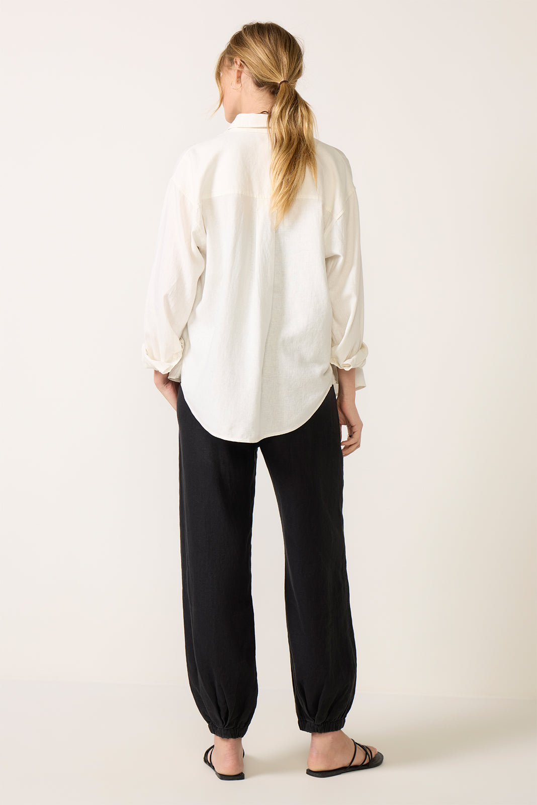 Melody Micro Linen Balloon Pant