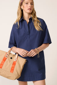 Larisa Poplin Shirt Dress