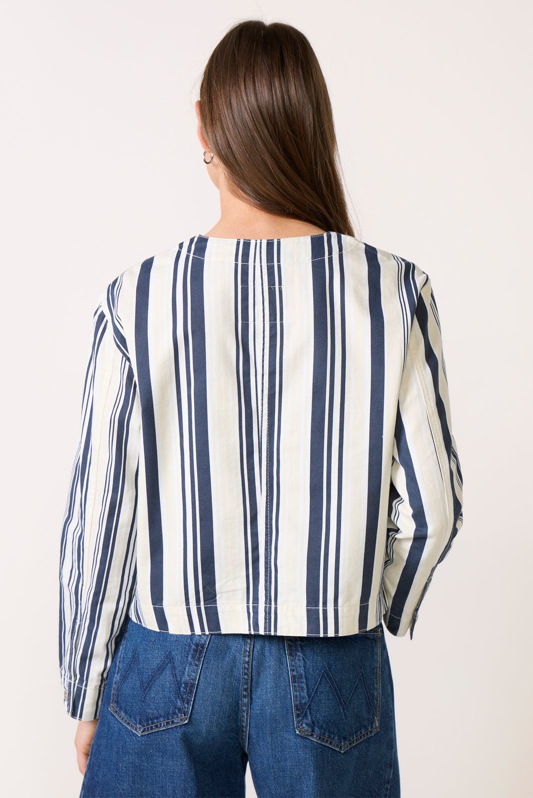 ジャケット・アウター DESCENDANT TUMBREW STRIPE JACKET 23AW Atlas Stripe Jacket