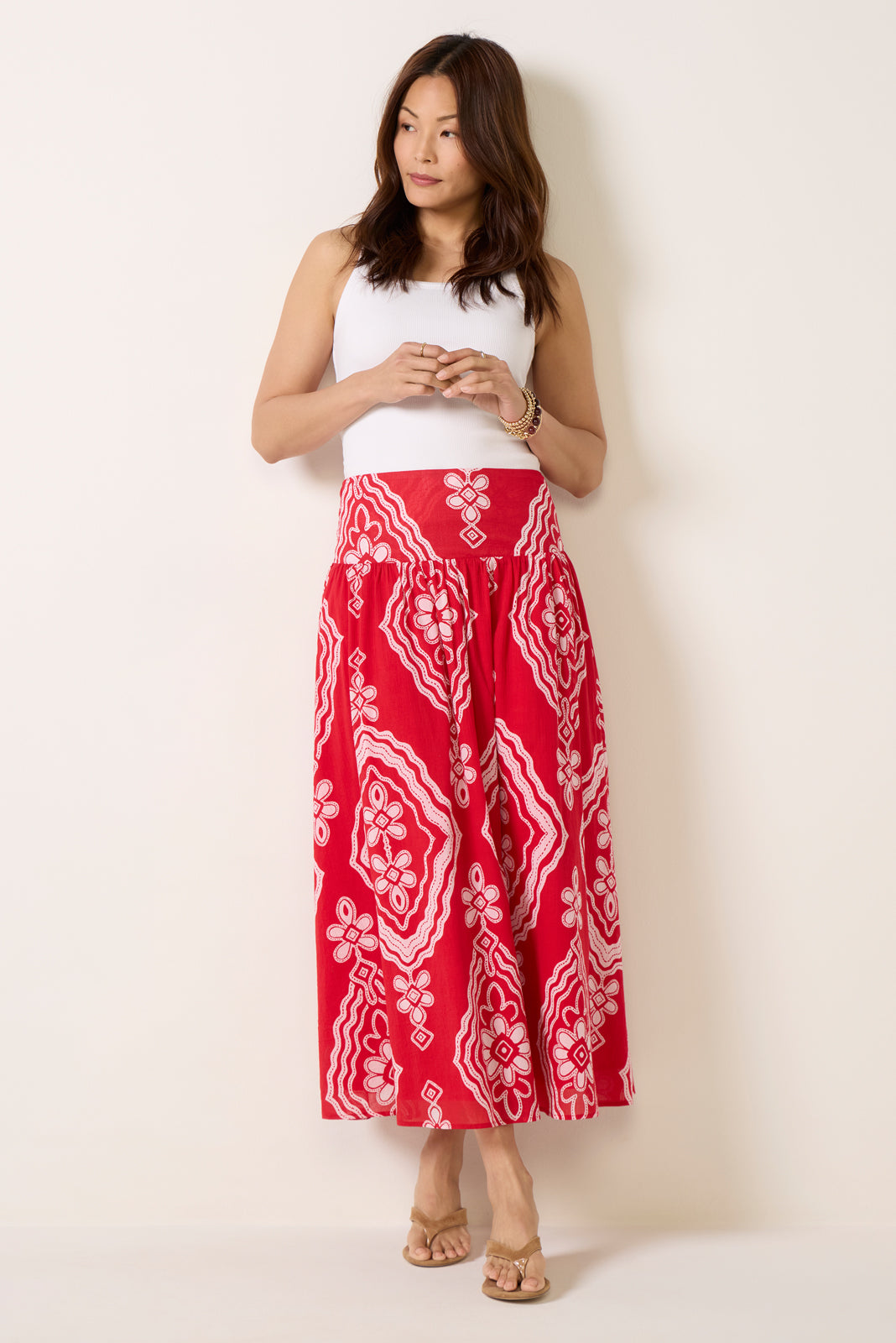 Sarah Printed Skirt