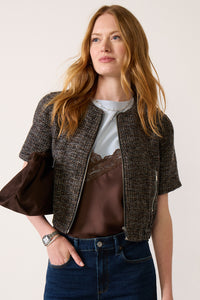 Billie Boucle Bomber