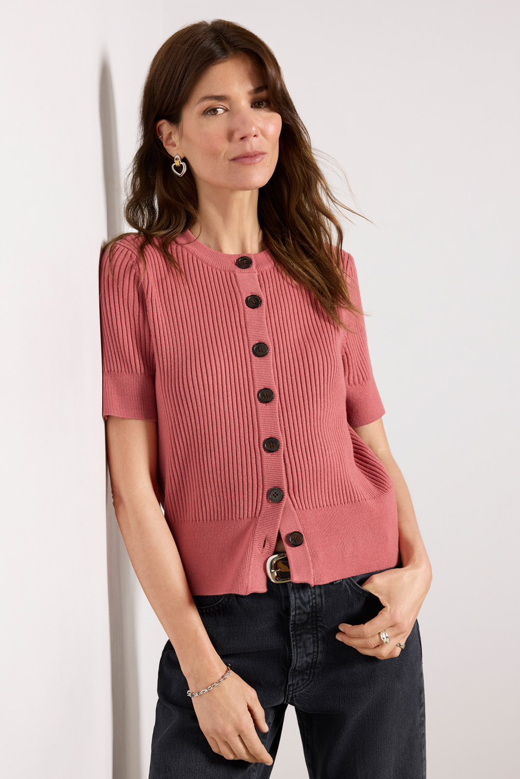 Micha Short Sleeve Cardigan