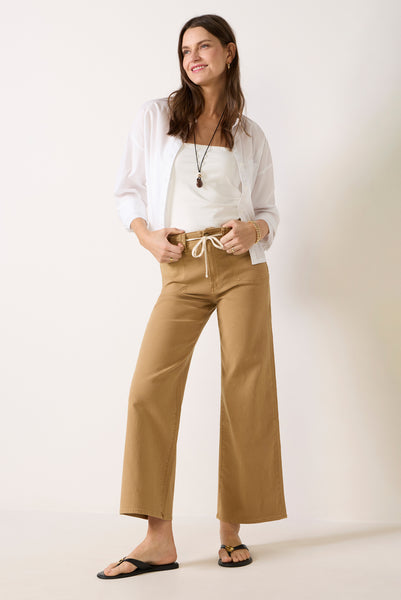 Ari w Waistband Tie Pant