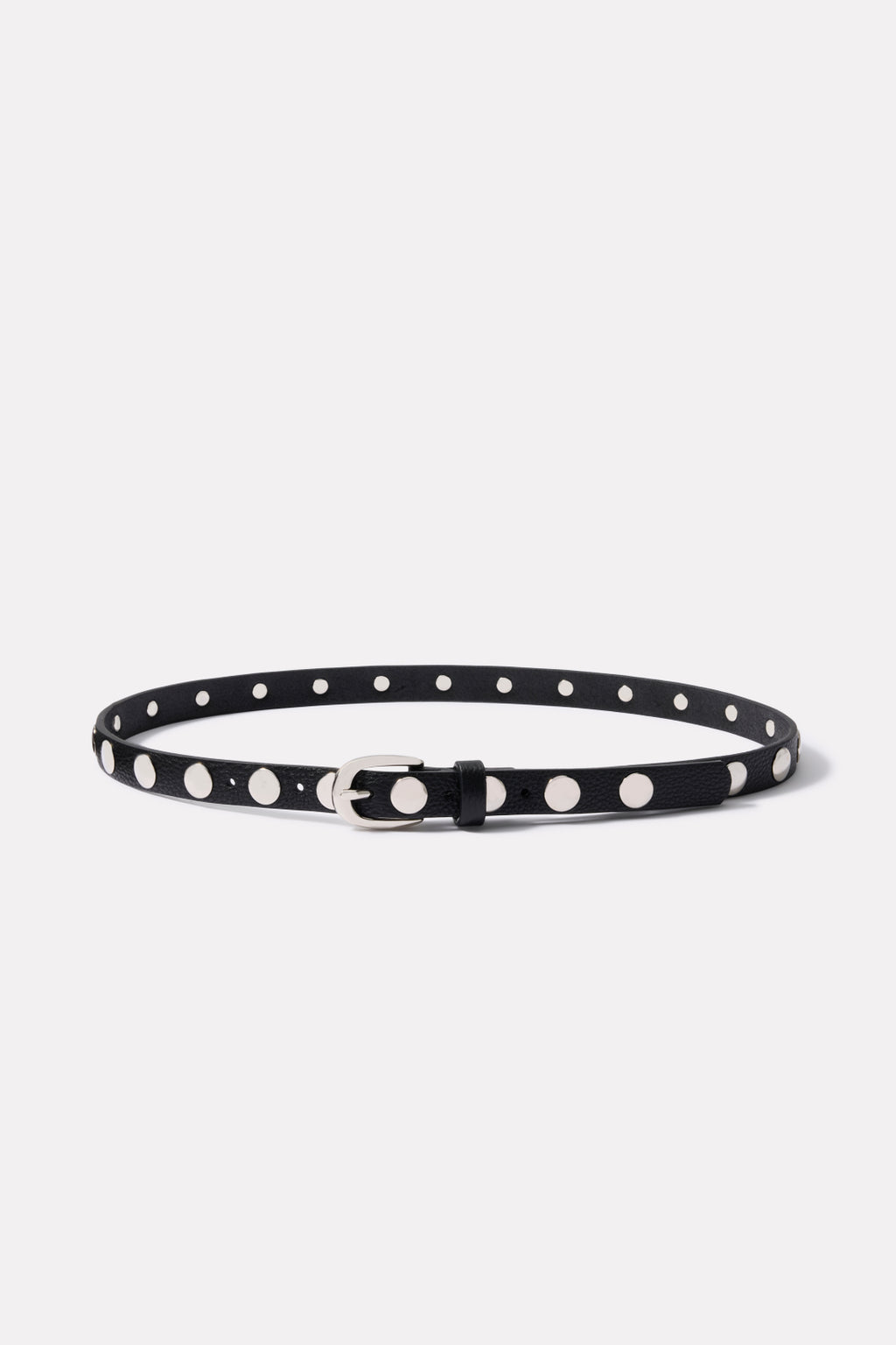 EVEREVE Skinny Lennox Studded Belt Black and Gold Women\'s XS/S Lennox Studded Belt main image 2