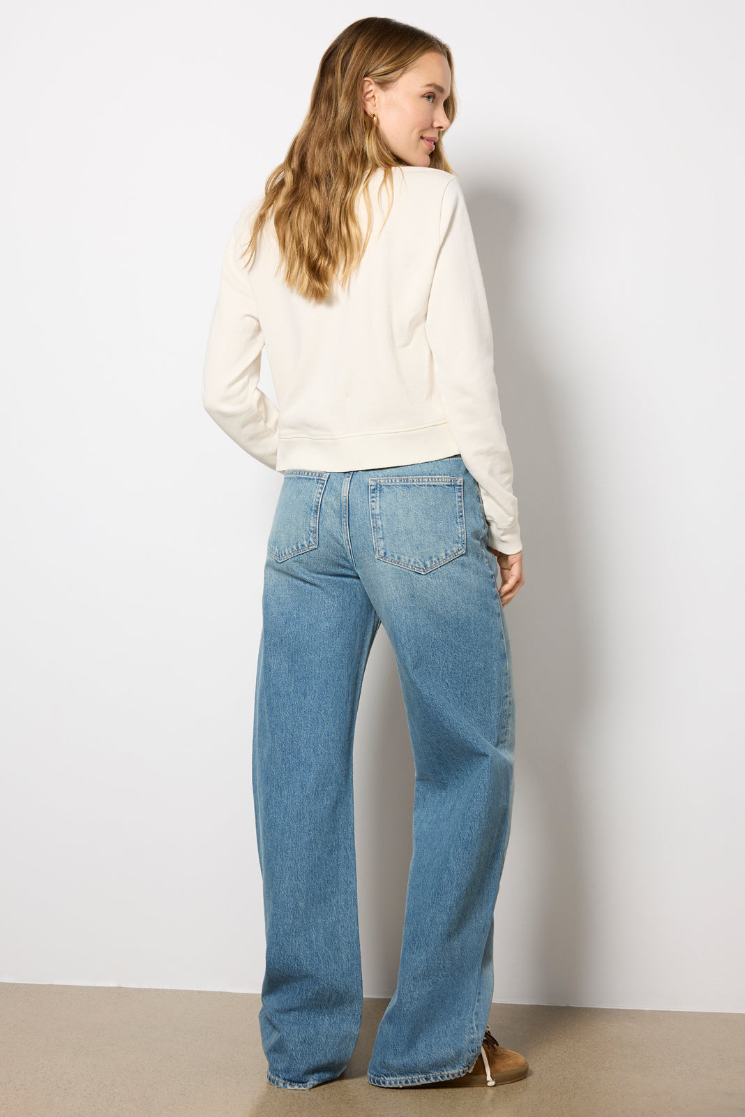 Ariella Wide Leg Jean 32`