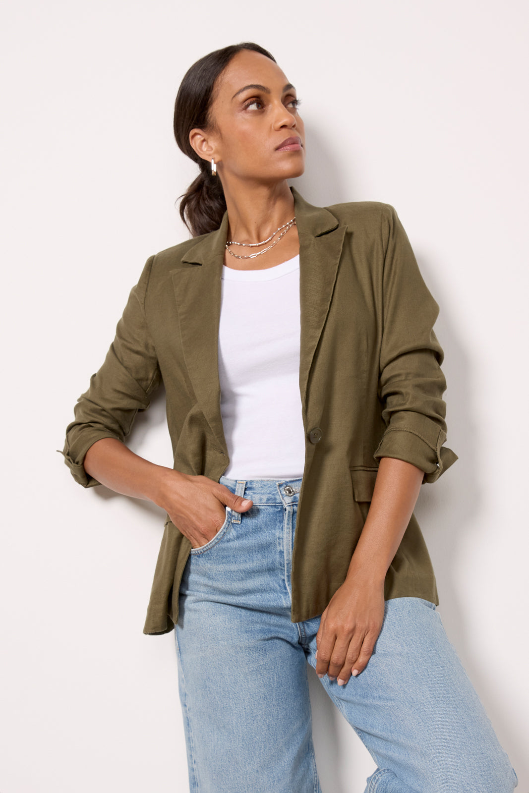 Perry Linen Blazer