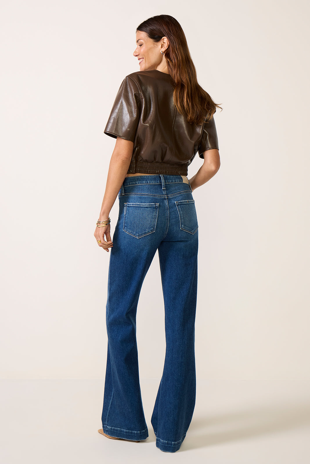 Leenah 32` Wide Leg Jean