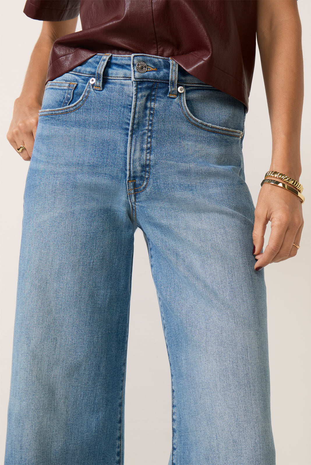 Good Waist Palazzo Jeans