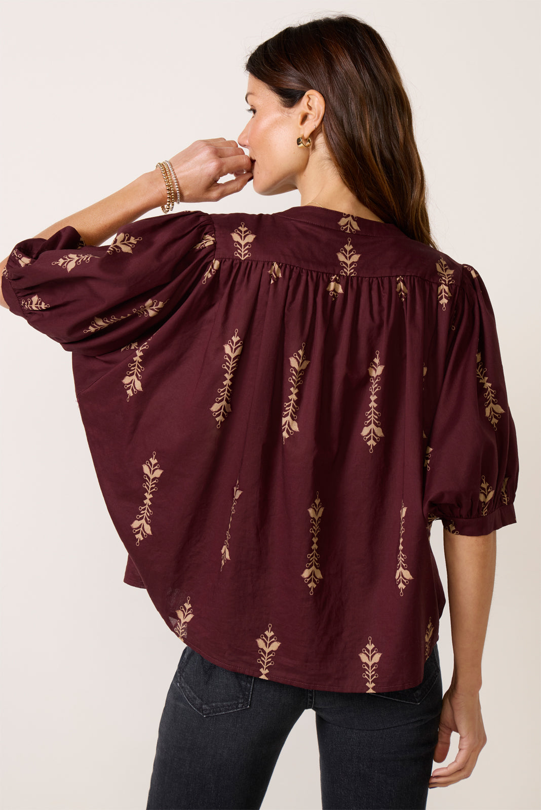 Wilma Printed Blouse