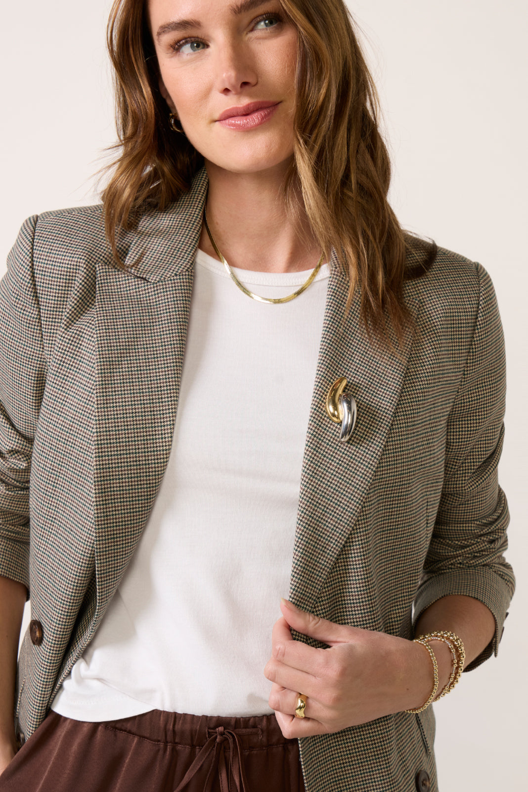 Sloane Sculptural Brooch