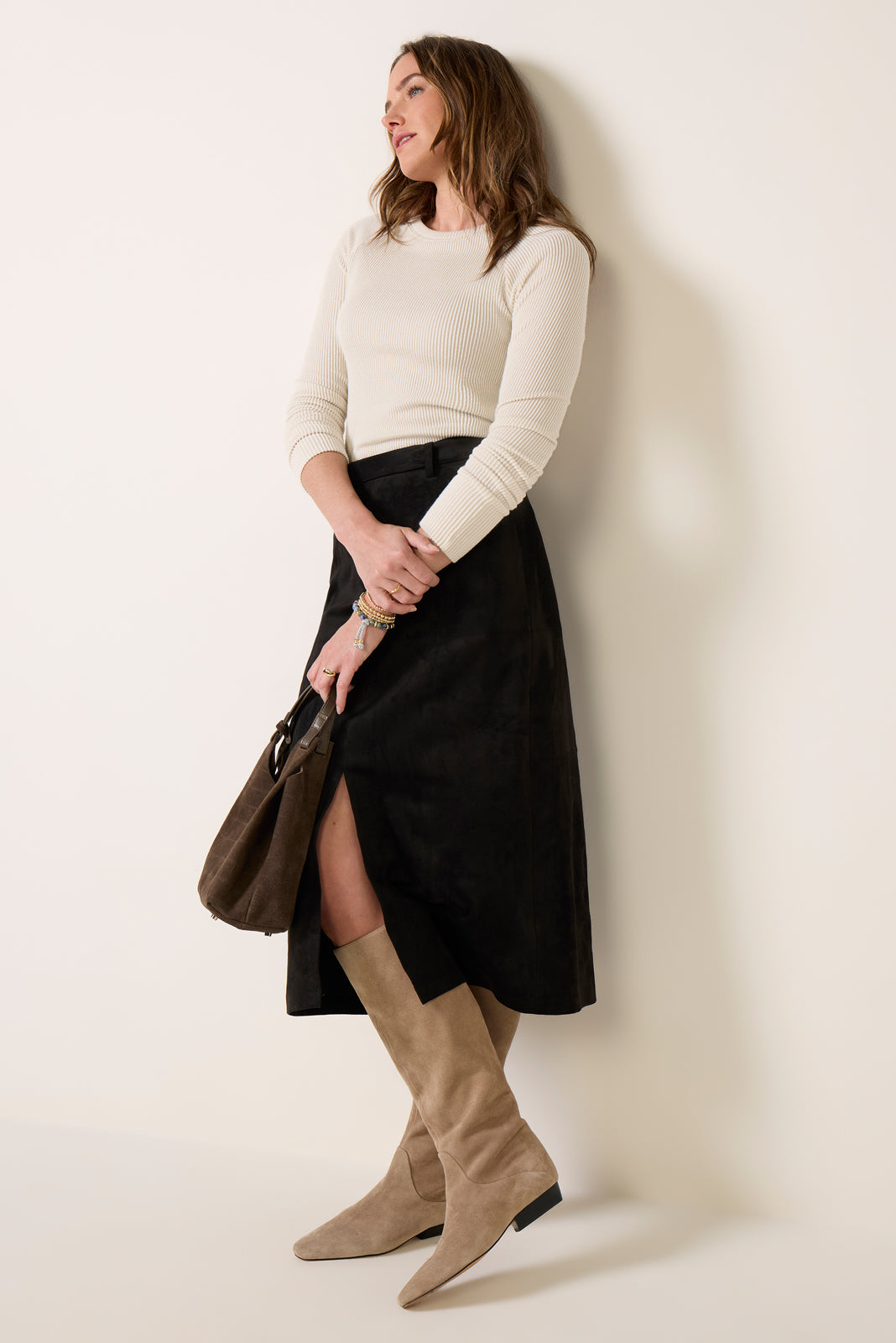 Perry Raglan Washed Rib Top