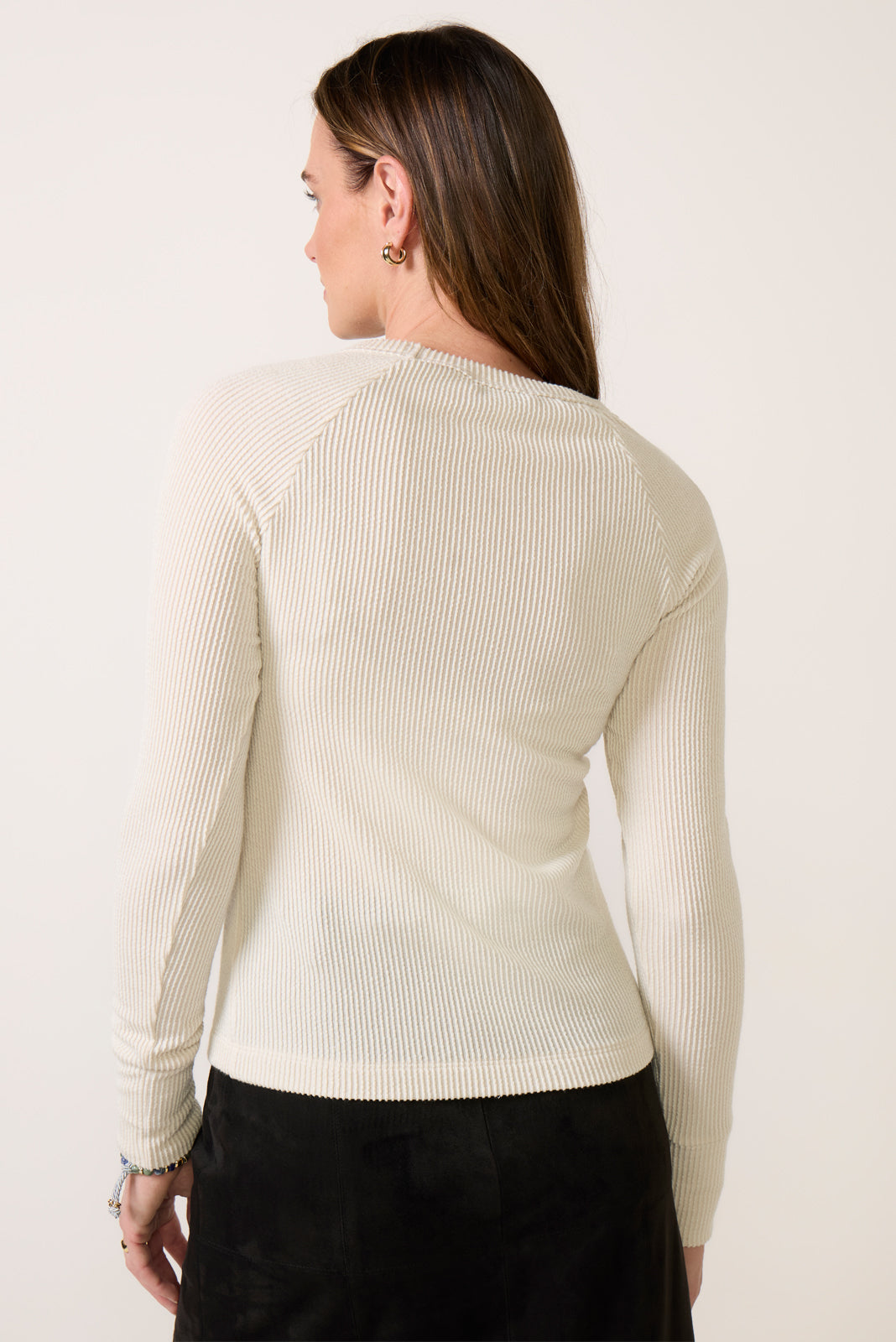 Perry Raglan Washed Rib Top