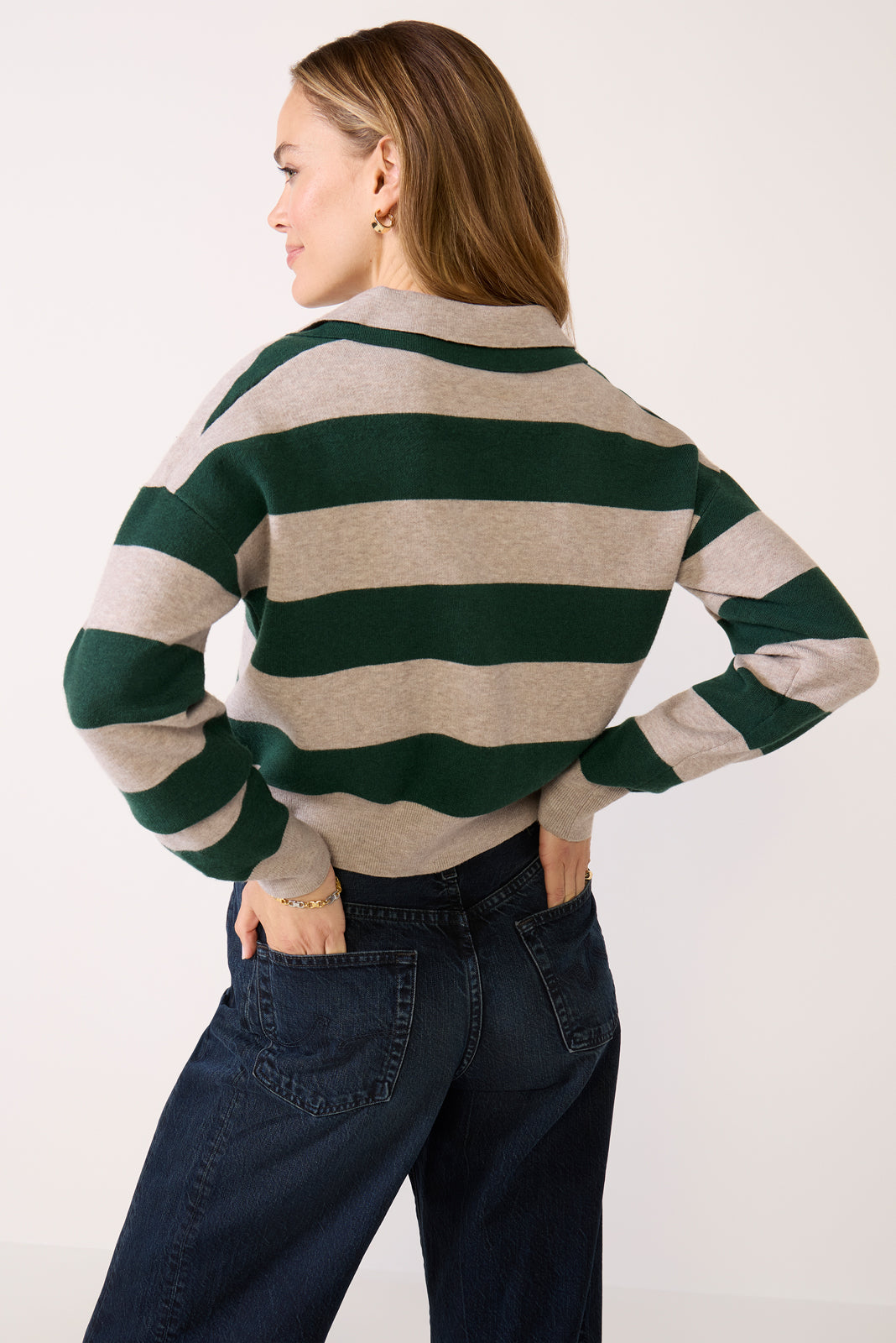 Lennon Rugby Stripe Pullover