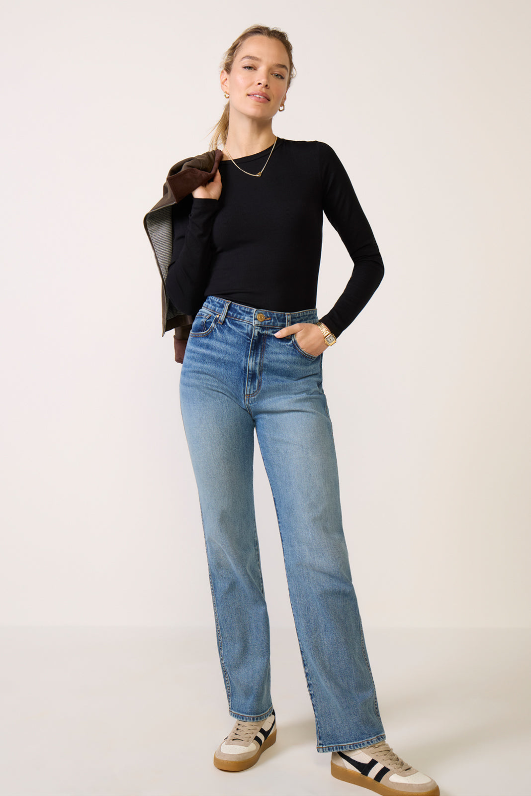 Rilo Rib Long Sleeve Top