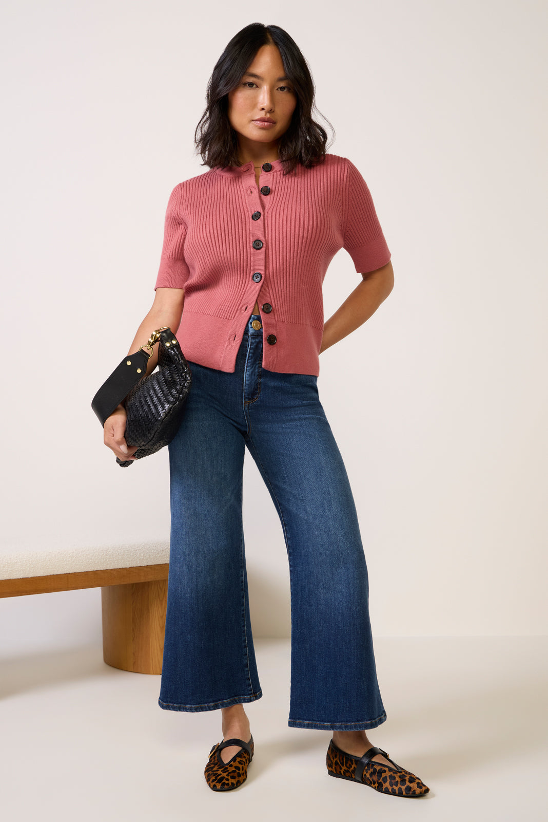 Petite Meg Wide Leg Jean