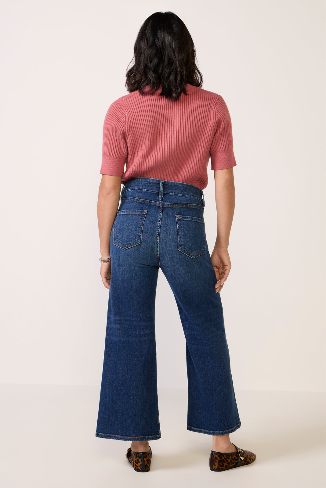 Petite Meg Wide Leg Jean
