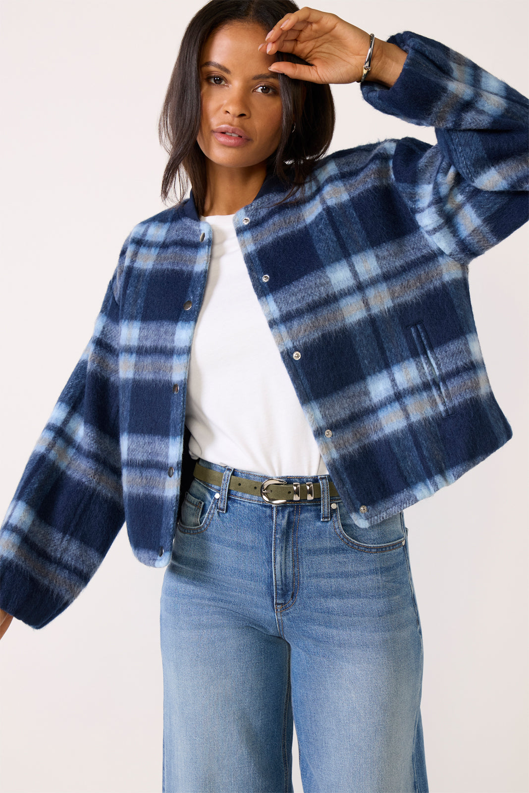 Sofie Plaid Jacket