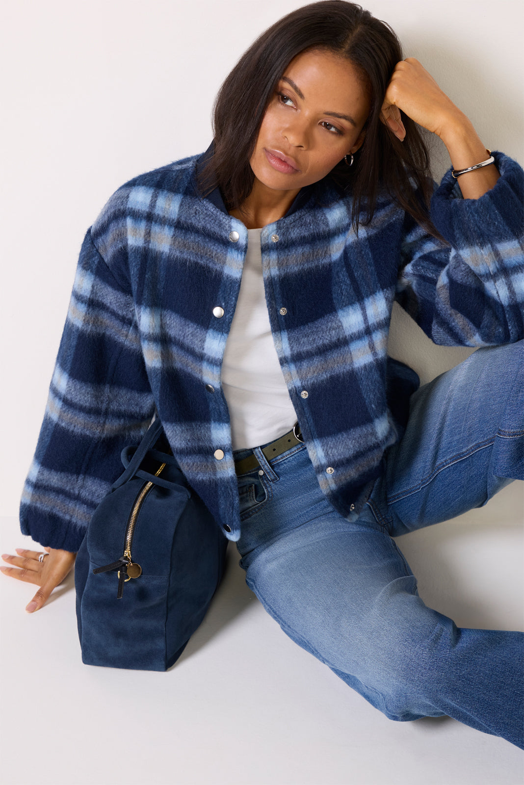 Sofie Plaid Jacket