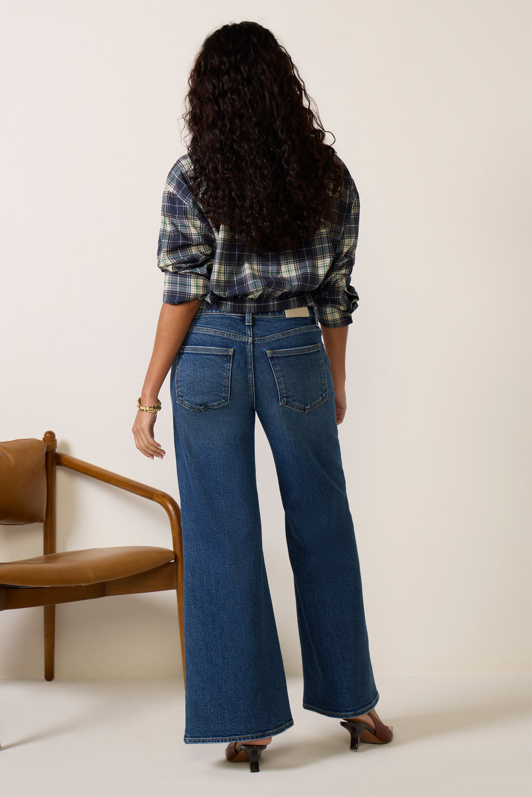 Petite Vivian Wide Leg Jean