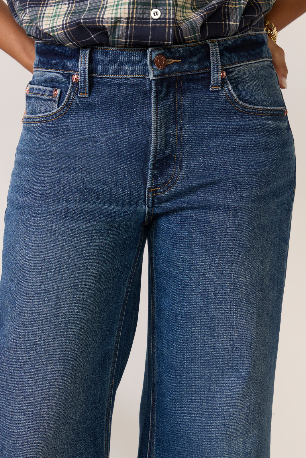 Petite Vivian Wide Leg Jean