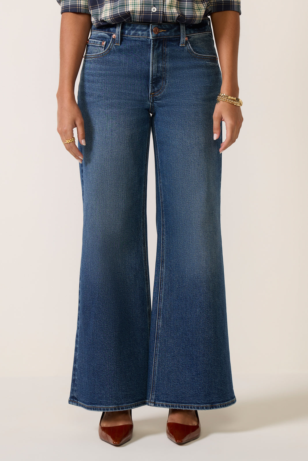 Petite Vivian Wide Leg Jean