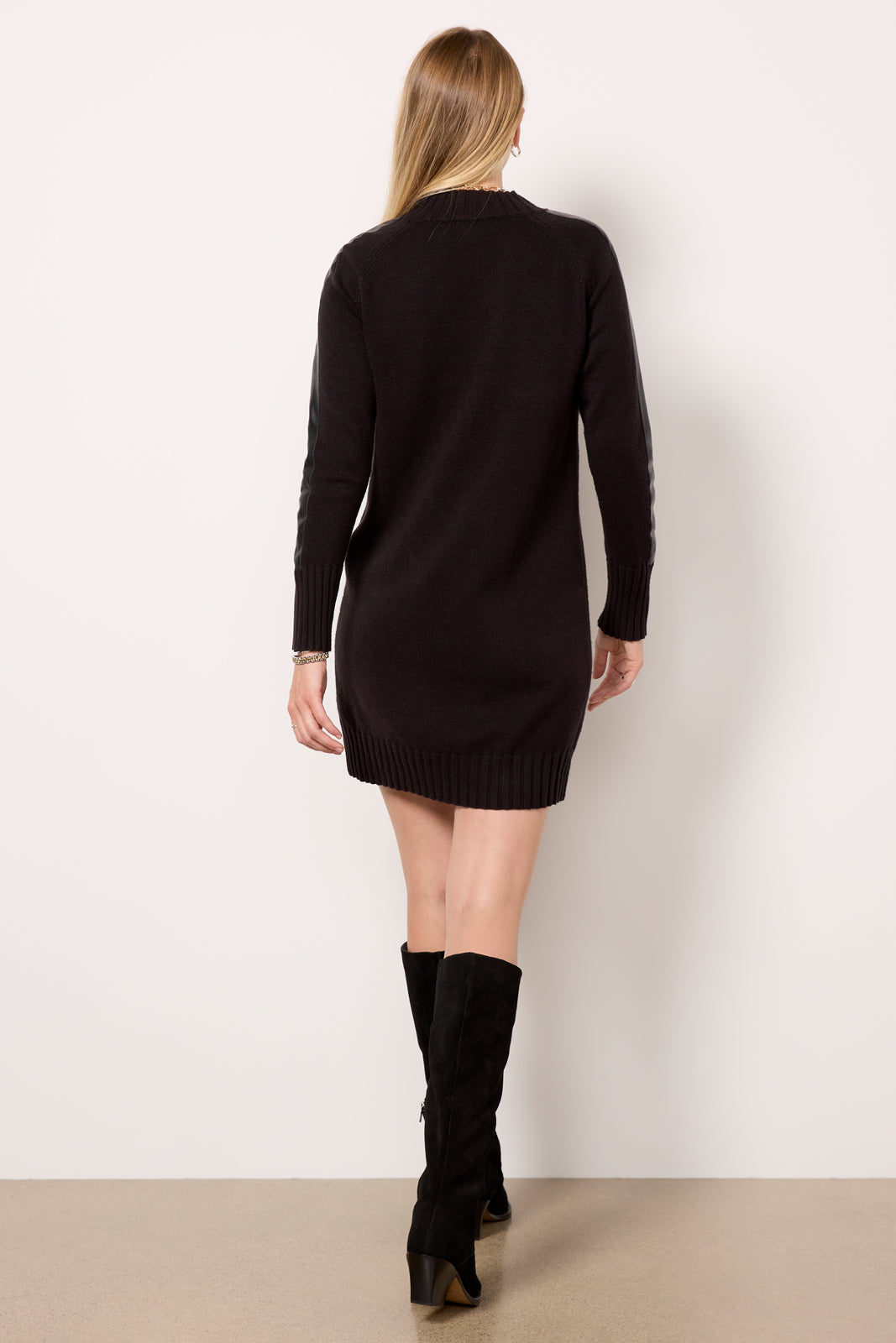 Black sweater dress on sale