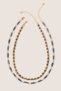 Jay Enamel Chain Necklace