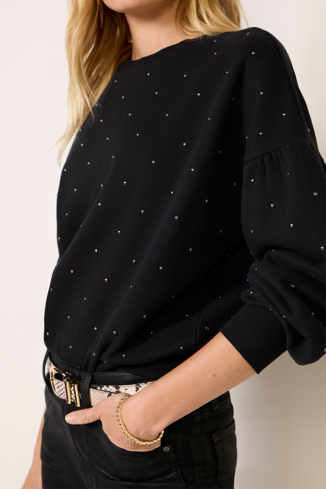 Tori Studded Sweatshirt